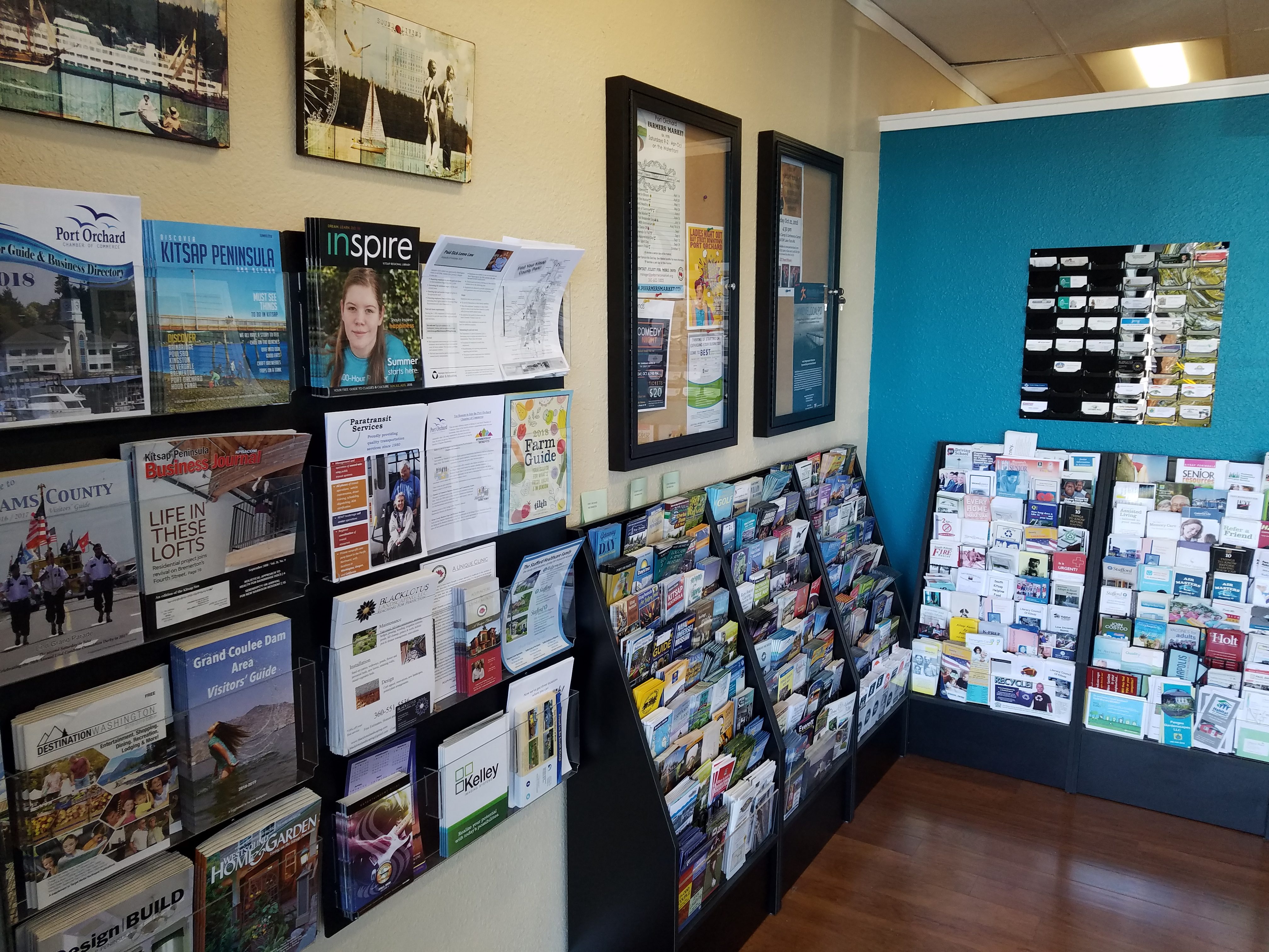 In Office Display and Distribution of Printed Material