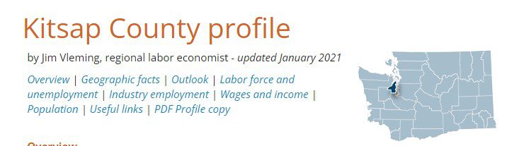 Kitsap County Employment Profile