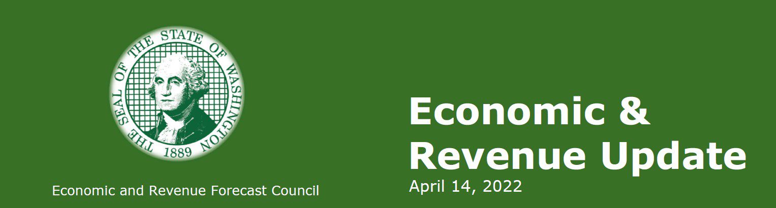 Washington State Economic and Revenue Update April 2022